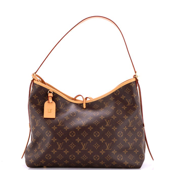 Louis Vuitton CarryAll Hobo Monogram Canvas MM