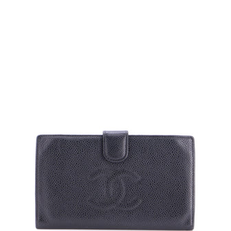 Chanel Timeless CC French Wallet Caviar Long