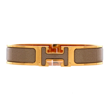 Hermes Clic Clac H Bracelet Glitter Enamel Narrow