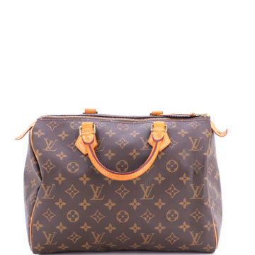 Louis Vuitton Speedy Handbag Monogram Canvas 30