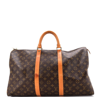 Louis Vuitton Keepall Bag Monogram Canvas 50
