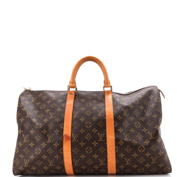 Louis Vuitton Keepall Bag Monogram Canvas 50