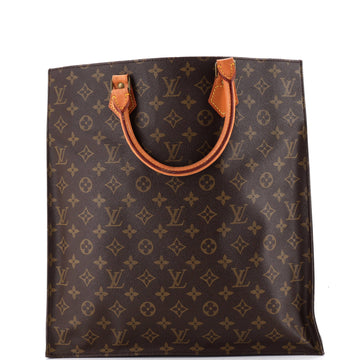 Louis Vuitton Vintage Sac Plat Bag Monogram Canvas