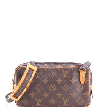 Louis Vuitton Pochette Marly Bandouliere Bag Monogram Canvas