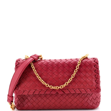 Bottega Veneta Olimpia Crossbody Bag Intrecciato Nappa Baby
