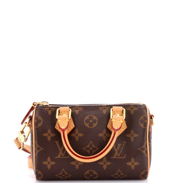 Louis Vuitton Speedy Bandouliere NM Bag Monogram Canvas Nano