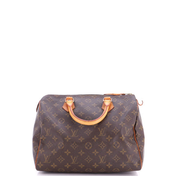 Louis Vuitton Speedy Handbag Monogram Canvas 30