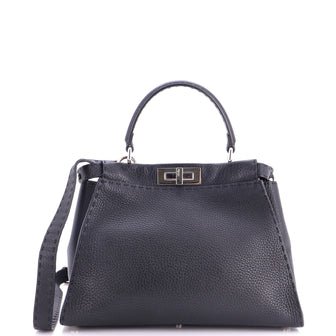 Fendi Selleria Peekaboo Bag Leather Medium