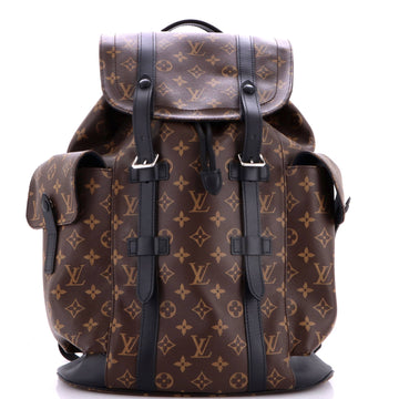 Louis Vuitton Christopher Backpack Macassar Monogram Canvas MM