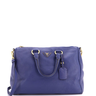 Prada Convertible Boston Bag Vitello Daino Medium