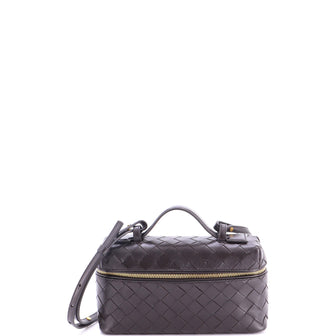 Bottega Veneta Bang Bang Vanity Case Intrecciato Leather