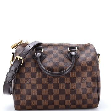 Louis Vuitton Speedy Bandouliere Bag Damier 25
