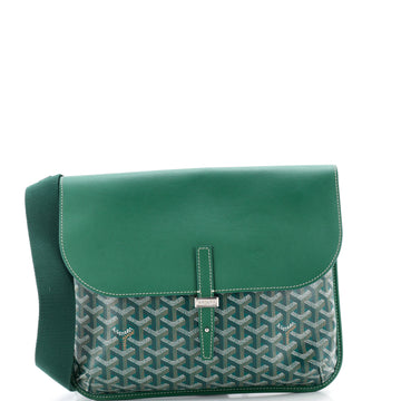 Goyard Coursier Messenger Bag Coated Canvas and Leather