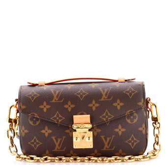 Louis Vuitton Pochette Metis Monogram Canvas East West
