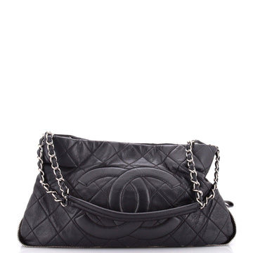 Chanel Timeless CC Expandable Tote Quilted Caviar Medium