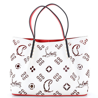 Christian Louboutin Cabarock Tote Perforated Leather Large