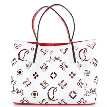 Christian Louboutin Cabarock Tote Perforated Leather Large