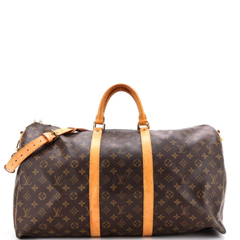 Louis Vuitton Keepall Bandouliere Bag Monogram Canvas 55