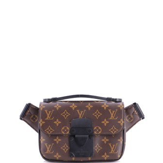 Louis Vuitton S Lock Sling Bag Macassar Monogram Canvas