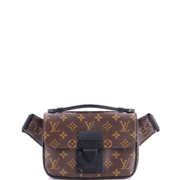 Louis Vuitton S Lock Sling Bag Macassar Monogram Canvas