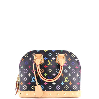 Louis Vuitton Alma NM Handbag Monogram Multicolor PM