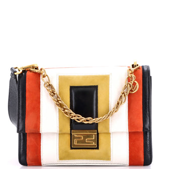 Fendi Kan U Shoulder Bag Leather Medium