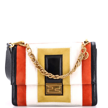 Fendi Kan U Shoulder Bag Leather Medium