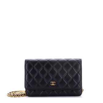 Chanel Wallet on Chain Quilted Lambskin