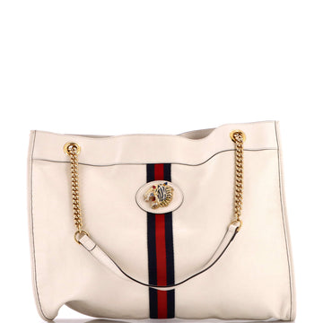 Gucci Rajah Chain Tote Leather Large