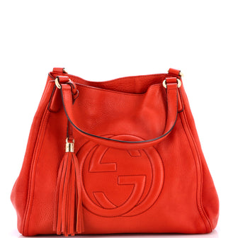 Gucci Soho Shoulder Bag Leather Medium