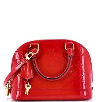 Louis Vuitton Alma Handbag Monogram Vernis BB
