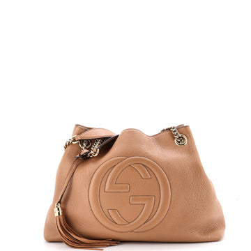 Gucci Soho Chain Strap Shoulder Bag Leather Medium