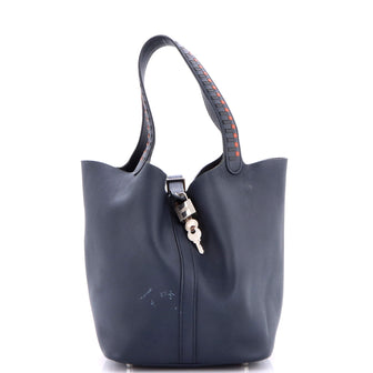 Hermes Picotin Lock Bag Tressage Epsom MM