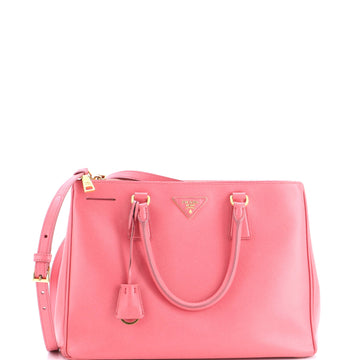 Prada Galleria Double Zip Tote Saffiano Leather Medium