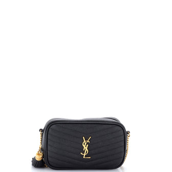 Saint Laurent LouLou Crossbody Bag Matelasse Chevron Leather Mini