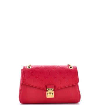 Louis Vuitton Saint Germain Handbag Monogram Empreinte Leather PM
