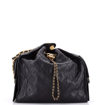 Chanel 25 Hobo Bag Quilted Caviar Medium
