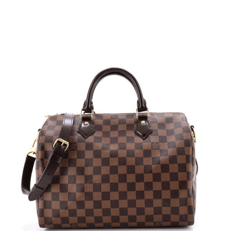 Louis Vuitton Speedy Bandouliere Bag Damier 30