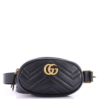 Gucci GG Marmont Belt Bag Matelasse Leather
