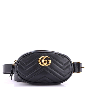 Gucci GG Marmont Belt Bag Matelasse Leather