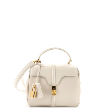 Celine 16 Top Handle Bag Smooth Calfskin Mini