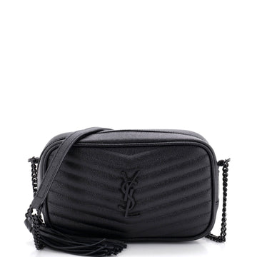 Saint Laurent Lou Camera Bag Matelasse Chevron Leather Mini