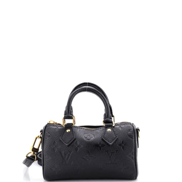 Louis Vuitton Speedy Bandouliere NM Bag Monogram Empreinte Leather Nano