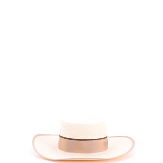 Christian Dior Dioresort Brim Hat Straw