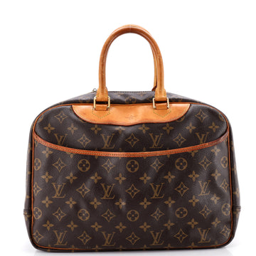 Louis Vuitton Deauville Handbag Monogram Canvas