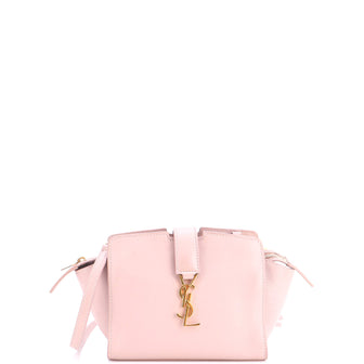 Saint Laurent Monogram Cabas Downtown Leather Toy