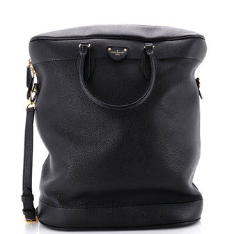 Louis Vuitton Carry All Handbag Taurillon Leather GM