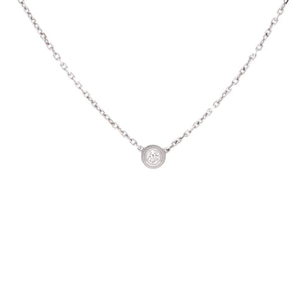 Cartier Cartier D'Amour Pendant Necklace 18K White Gold and Diamond XS