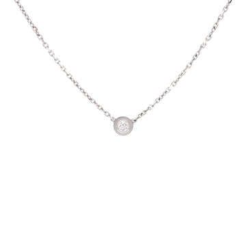 Cartier Cartier D'Amour Pendant Necklace 18K White Gold and Diamond XS