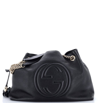Gucci Soho Chain Strap Shoulder Bag Leather Medium